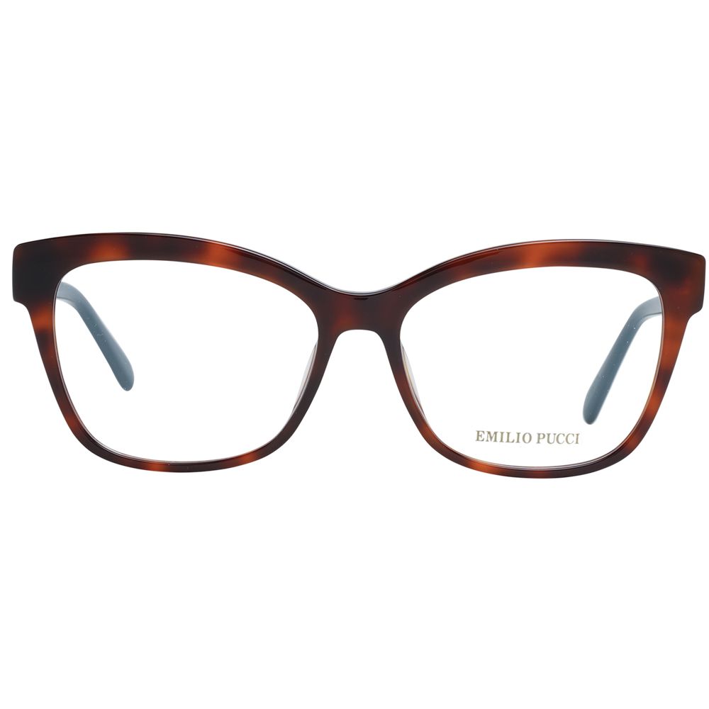 Emilio Pucci Brown Women Glasses Frame