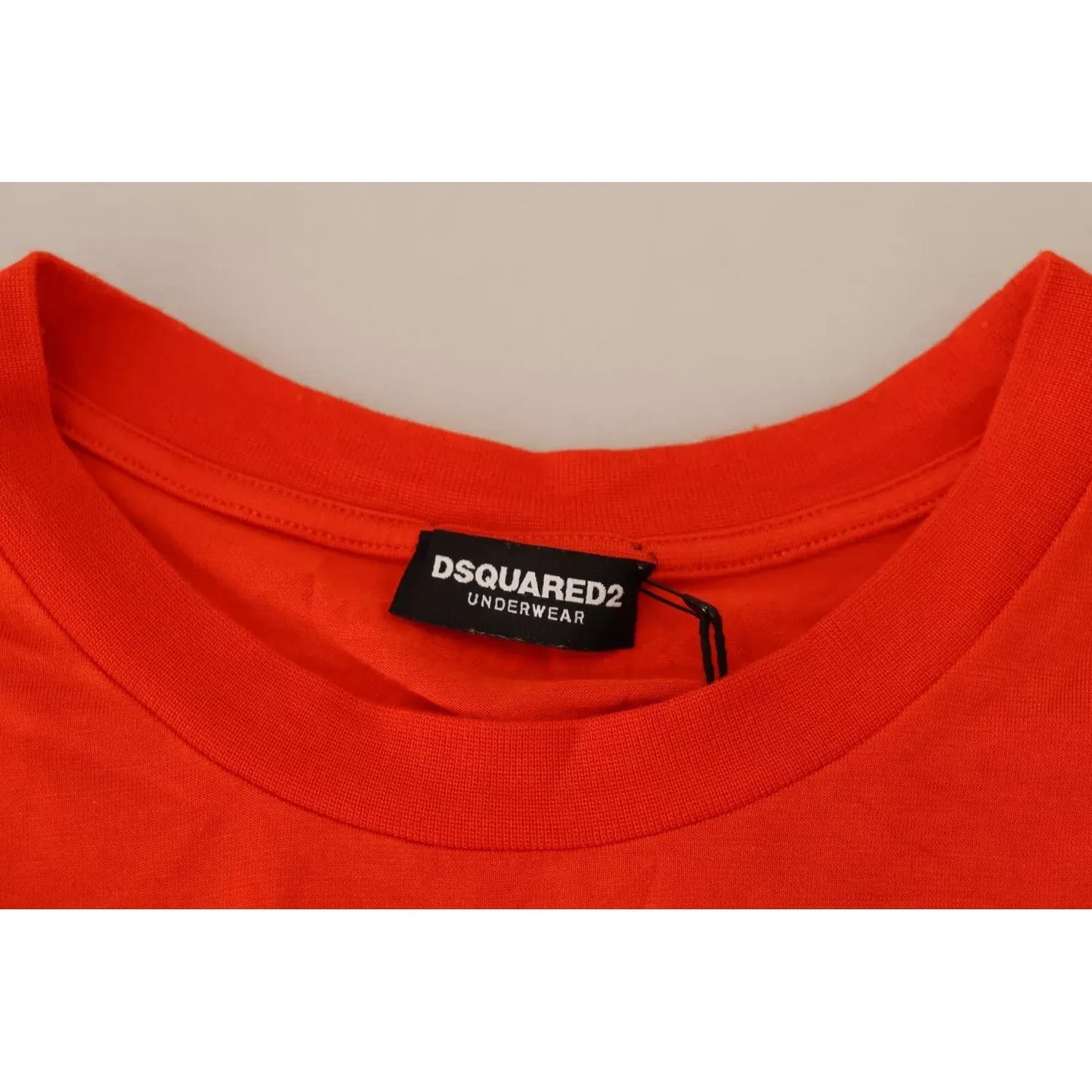 Dsquared² Orange Modal Short Sleeves Crewneck T-shirt TSH83508-48