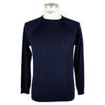 Emilio Romanelli Blue Cashmere Men Sweater EM-7603-IT50 | L