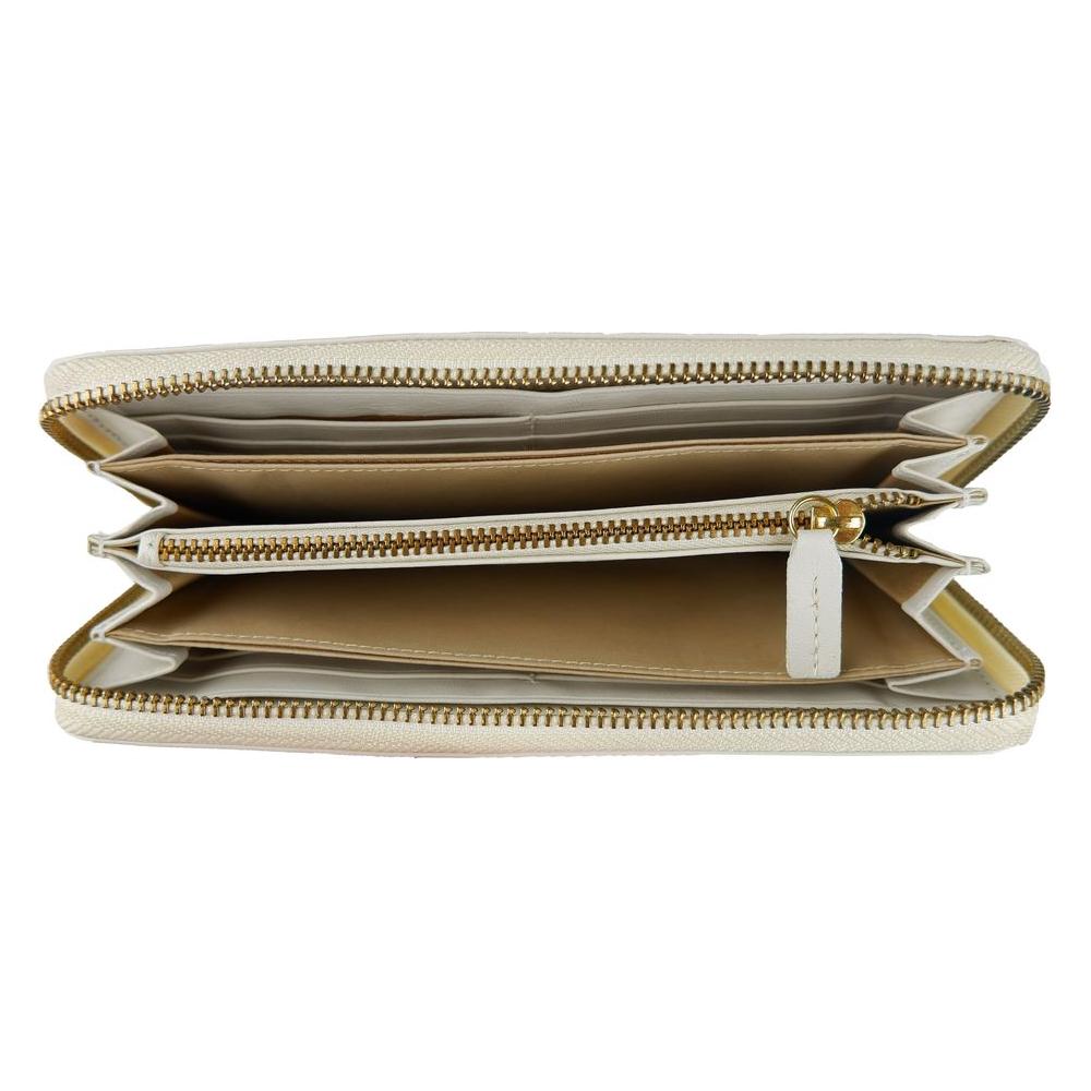 Cavalli Class White Calfskin Women Wallet WOMAN WALLETS