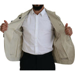 Dsquared² Off White Black Splash Print Casual Denim Jacket JKT3541-48
