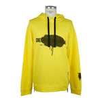 Diego Venturino Yellow Cotton Men's Sweatshirt DI-6841-XS