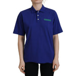 Dsquared² Blue Collared Writings Polo Short Sleeves T-shirt TSH83412-38