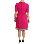 Dolce & Gabbana Pink Italia Forever Crystal Sheath Dress DR2162