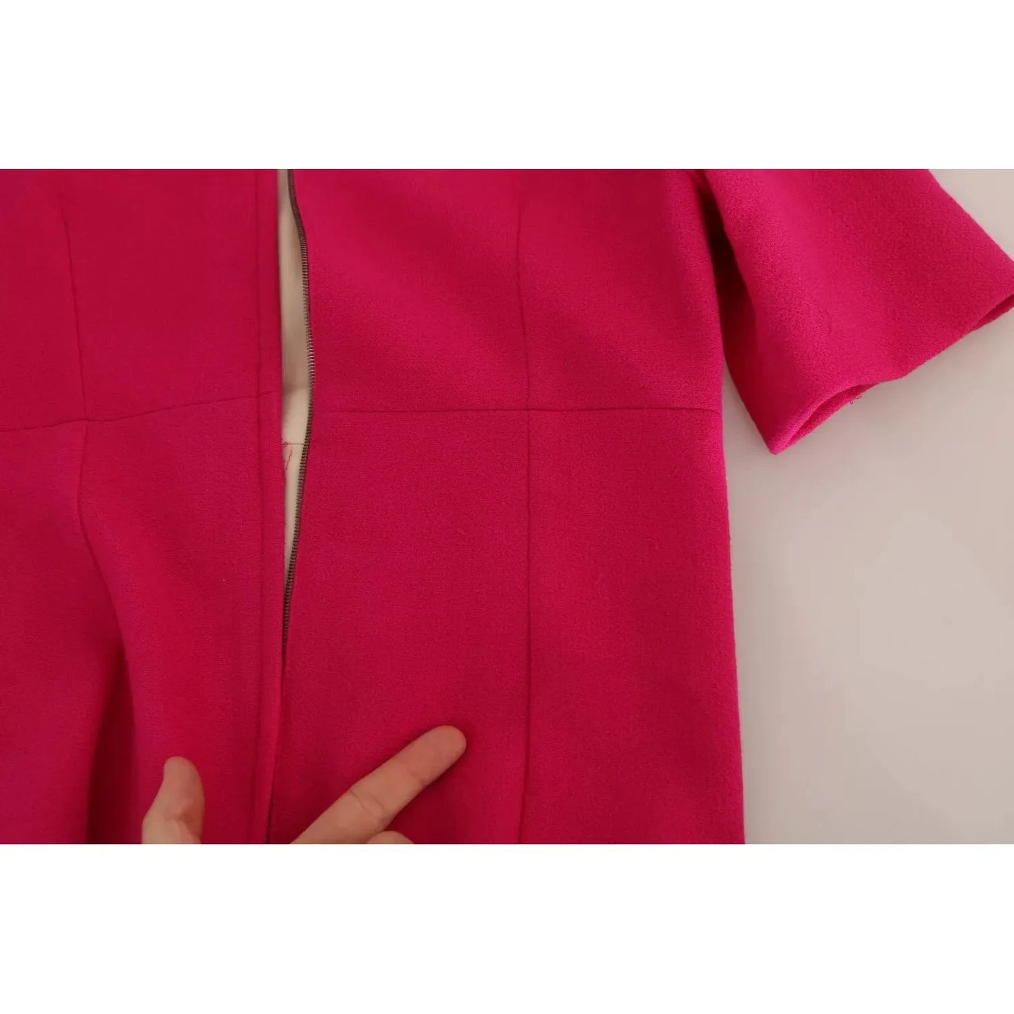 Dolce & Gabbana Pink Italia Forever Crystal Sheath Dress DR2162