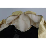 Dolce & Gabbana Polyester Gold Sleeveless A-line Tulle Dress DR2782
