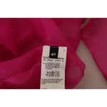 Dolce & Gabbana Fuchsia Polyester Crewneck Pullover Sweater TSH83740-40