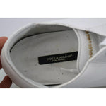 Dolce & Gabbana White Saint Tropez Lace Up Men Sneakers Men Shoes MV3593-44
