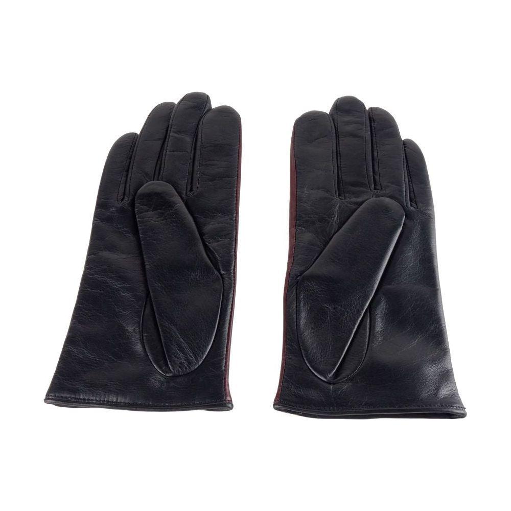 Cavalli Class Black Lambskin Women Glove