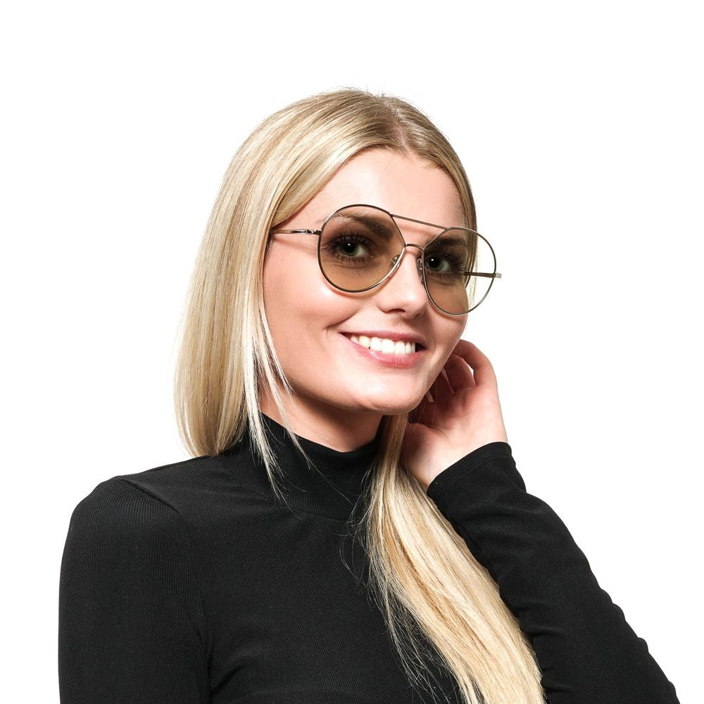 Web Gold Metal Sunglasses