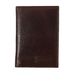 Billionaire Italian Couture Brown Leather Bifold Wallet VAS1435