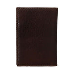 Billionaire Italian Couture Brown Leather Bifold Wallet VAS1435