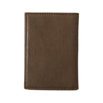 Billionaire Italian Couture Brown Leather Bifold Wallet VAS1442