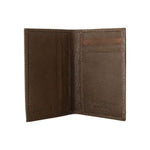 Billionaire Italian Couture Brown Leather Bifold Wallet VAS1442