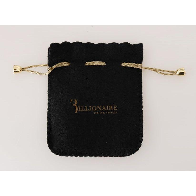 Billionaire Italian Couture Brown Leather Bifold Wallet VAS1442