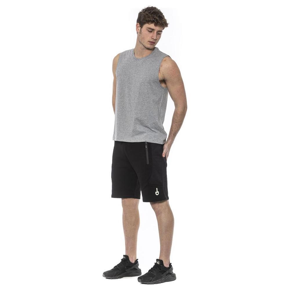 Tond Gray Cotton Men Tank Top
