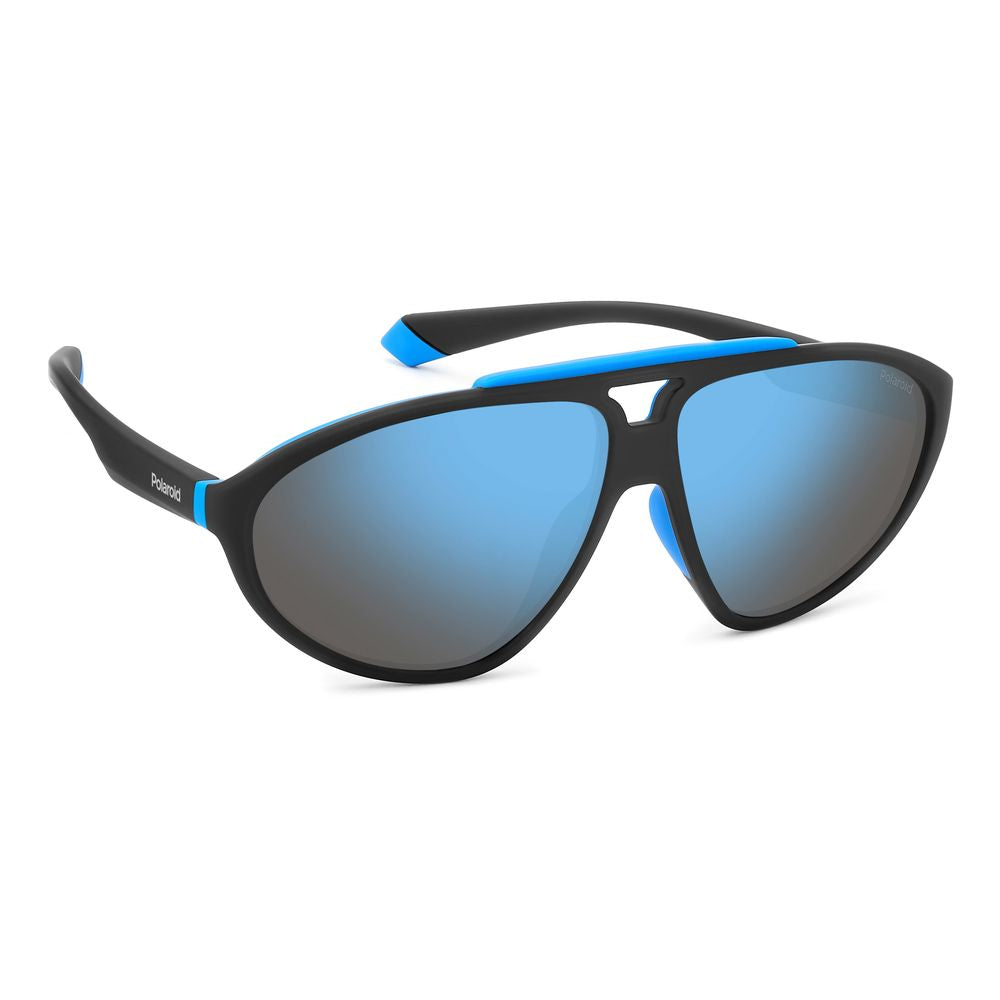 Polaroid Black Rubber Sunglasses POPLD2151S0VKG25XAC