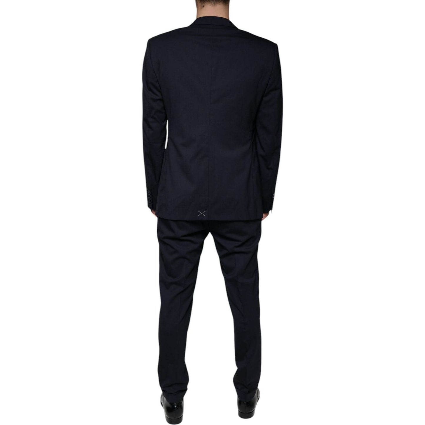 Dolce & Gabbana Dark Blue Formal Tuxedo 2 Piece Suit KOS2241-52