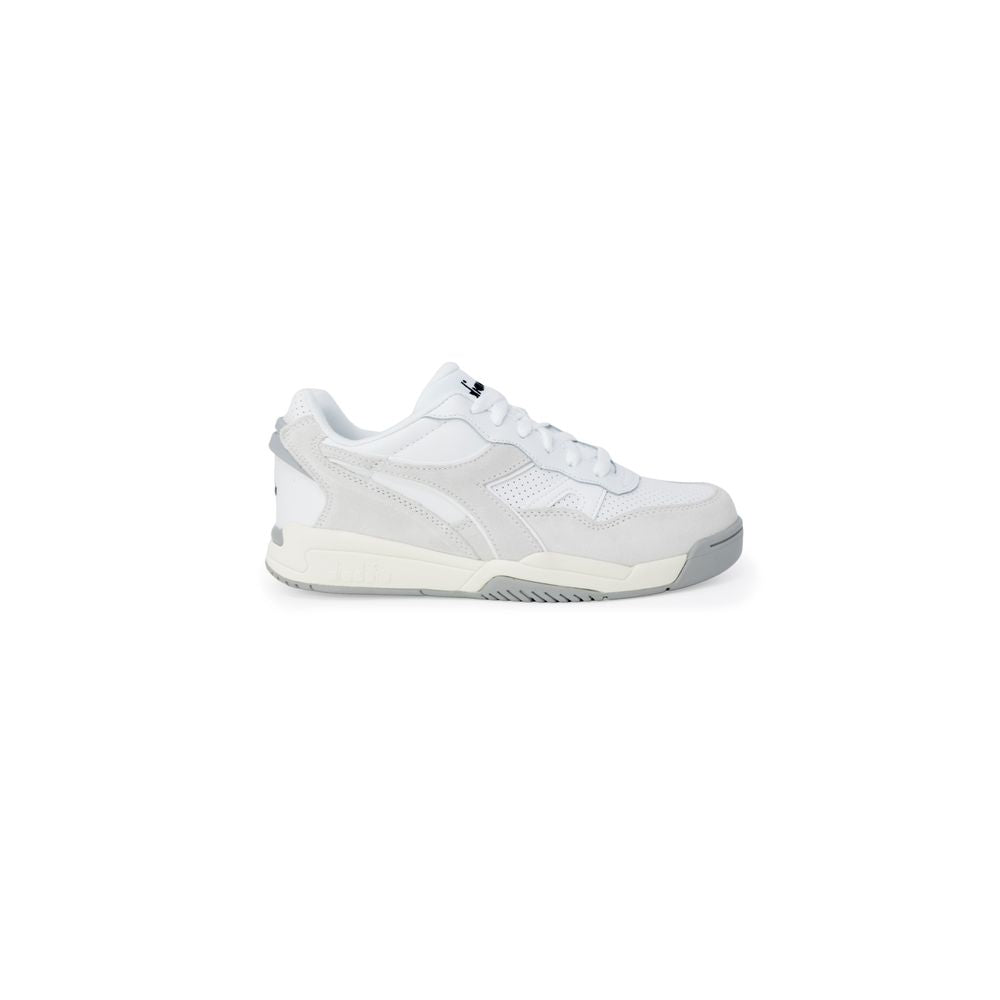 Diadora White Artificial Leather Sneaker