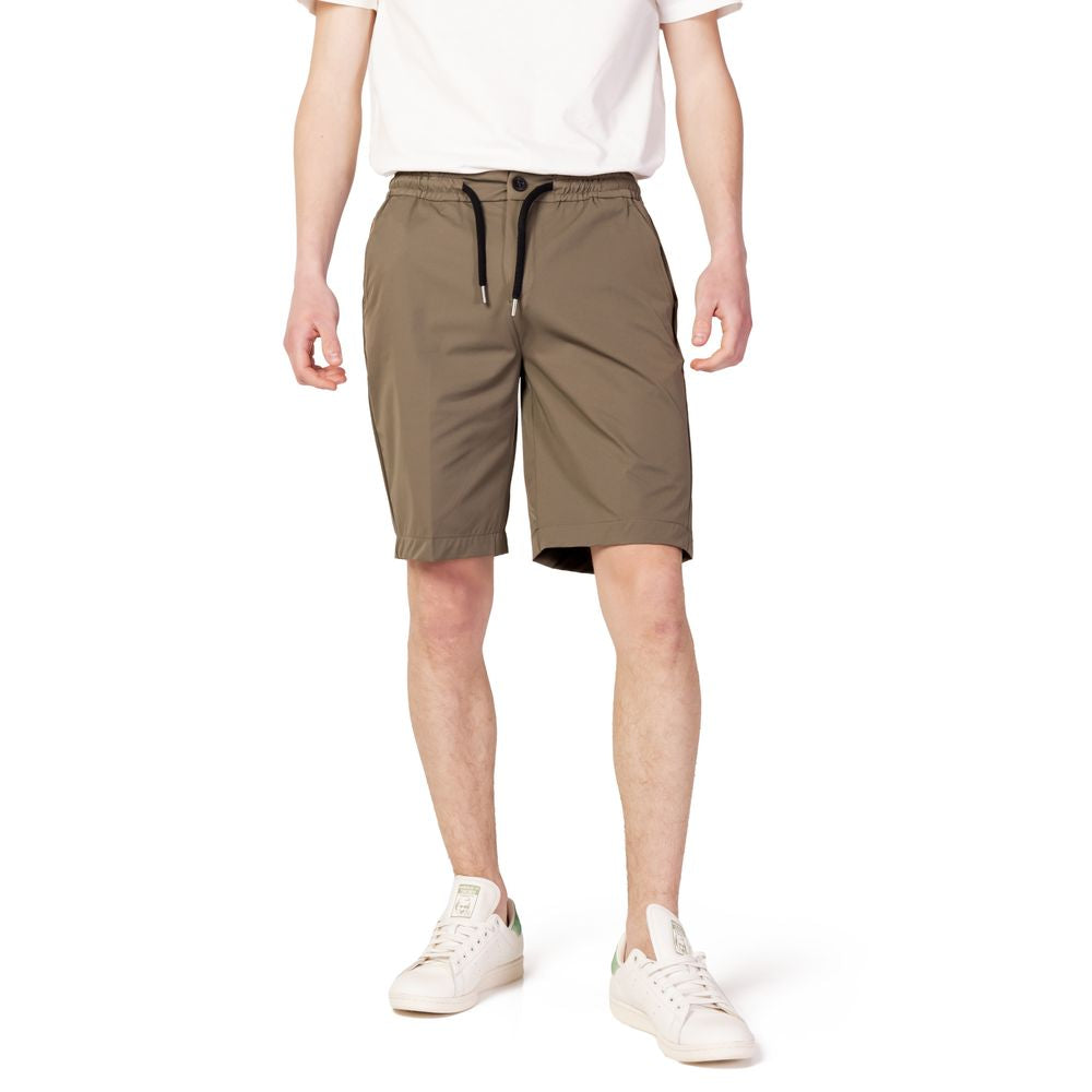 Suns Green Nylon Bermuda SU-11048300149-IT44 | S
