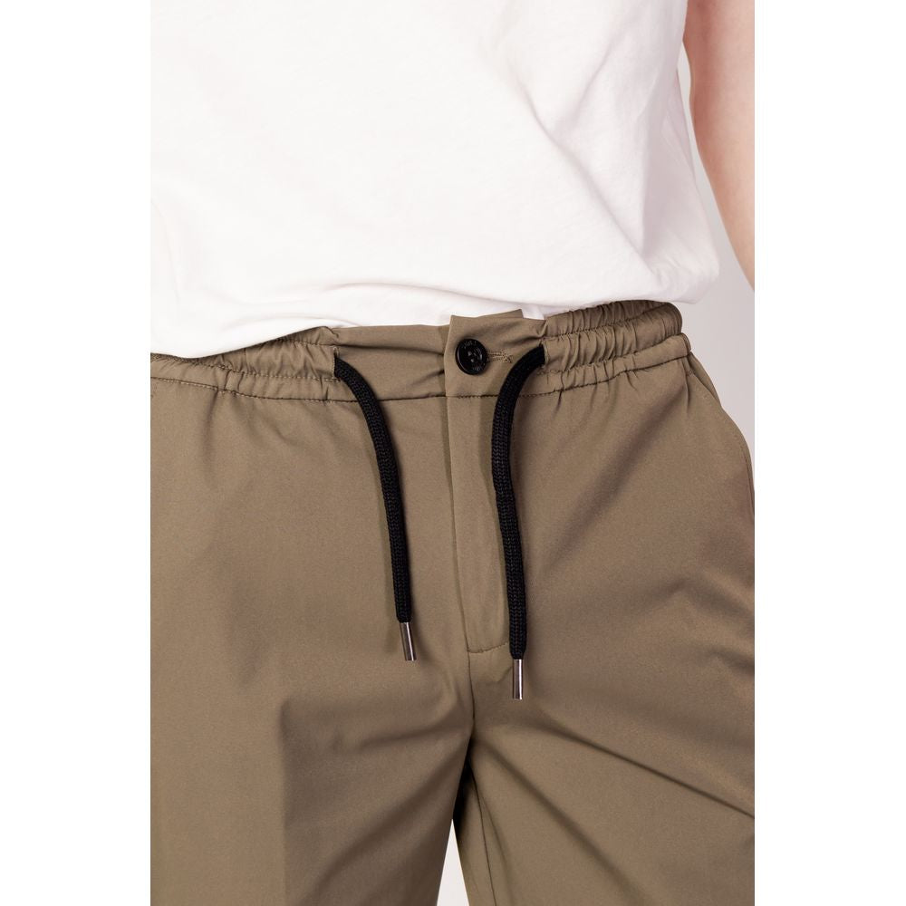 Suns Green Nylon Bermuda SU-11048300149-IT44 | S