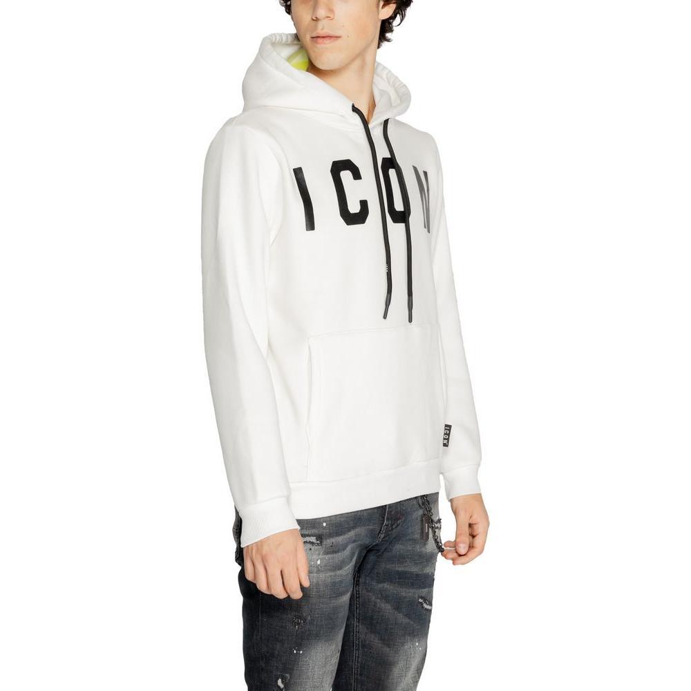 Icon White Cotton Hoody IC-15262700008-IT42 | XS