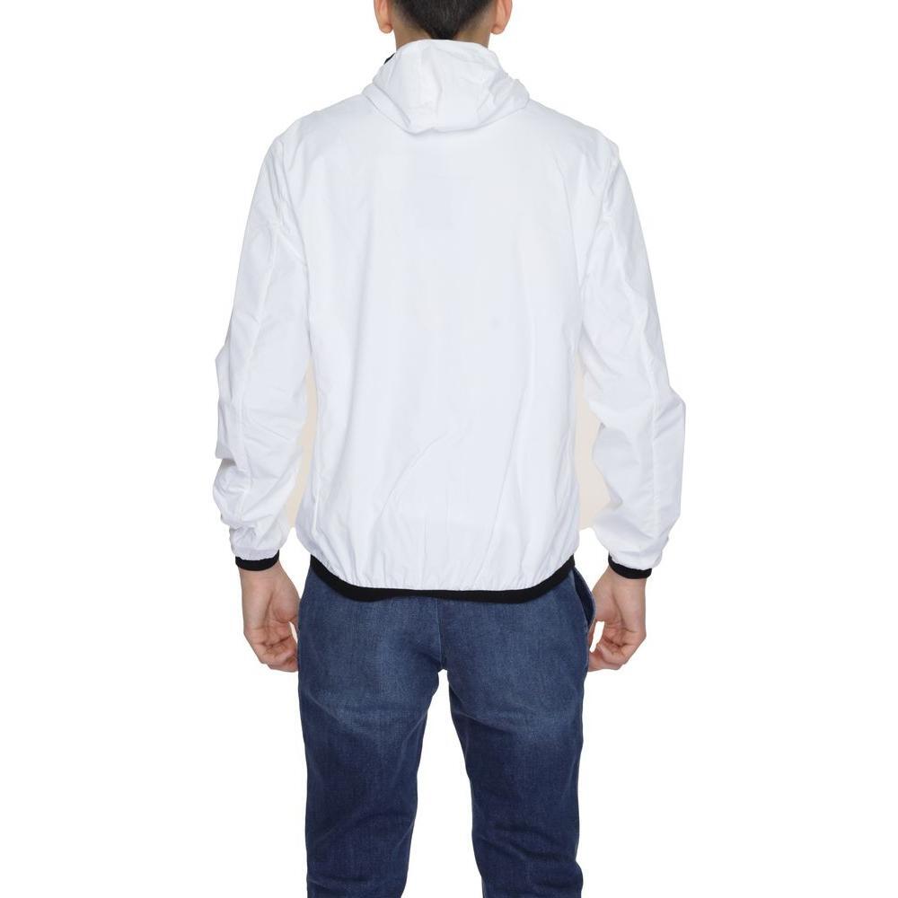 Suns White Polyester Jackets & Coat SU-14178900008-IT54 | XXL