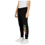 Icon Black Cotton Joggers Workout Pant IC-15612700009-IT44 | S