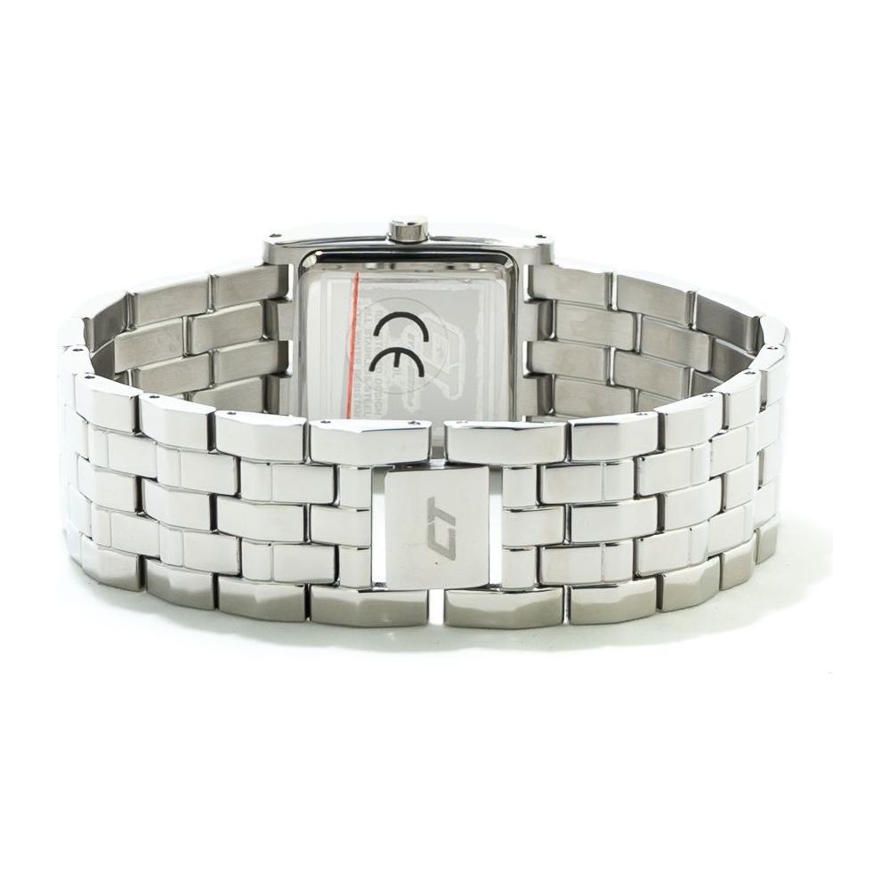Chronotech Silver Stainless Steel Watch