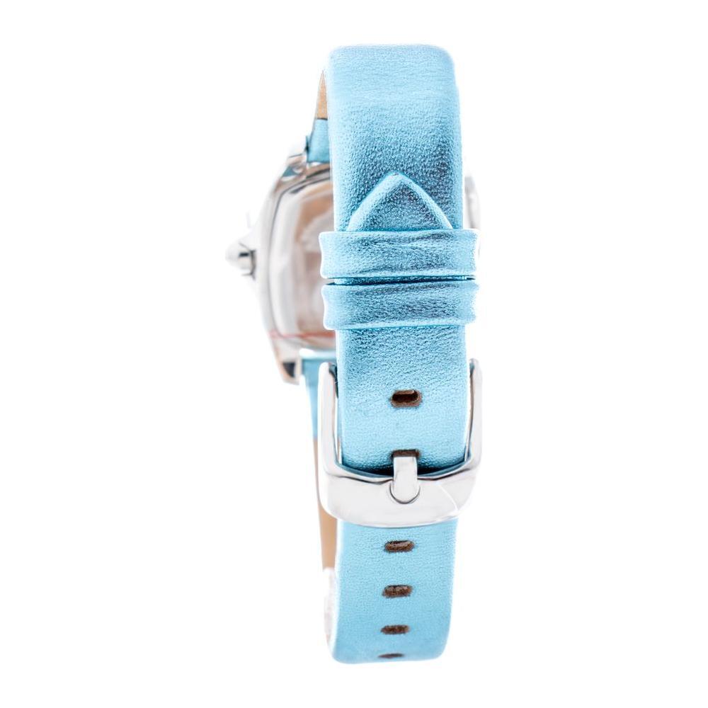 Chronotech Blue Leather Dress Watch
