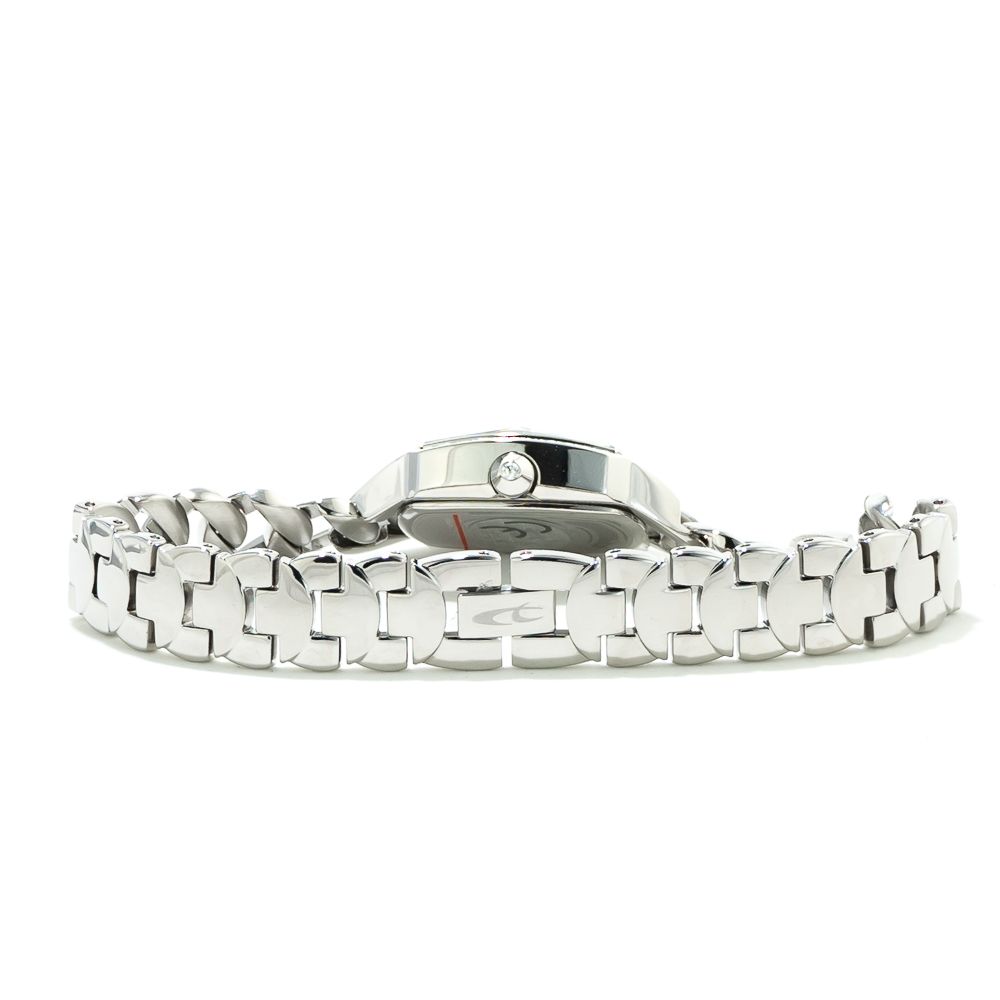 Chronotech Silver Stainless Steel Watch