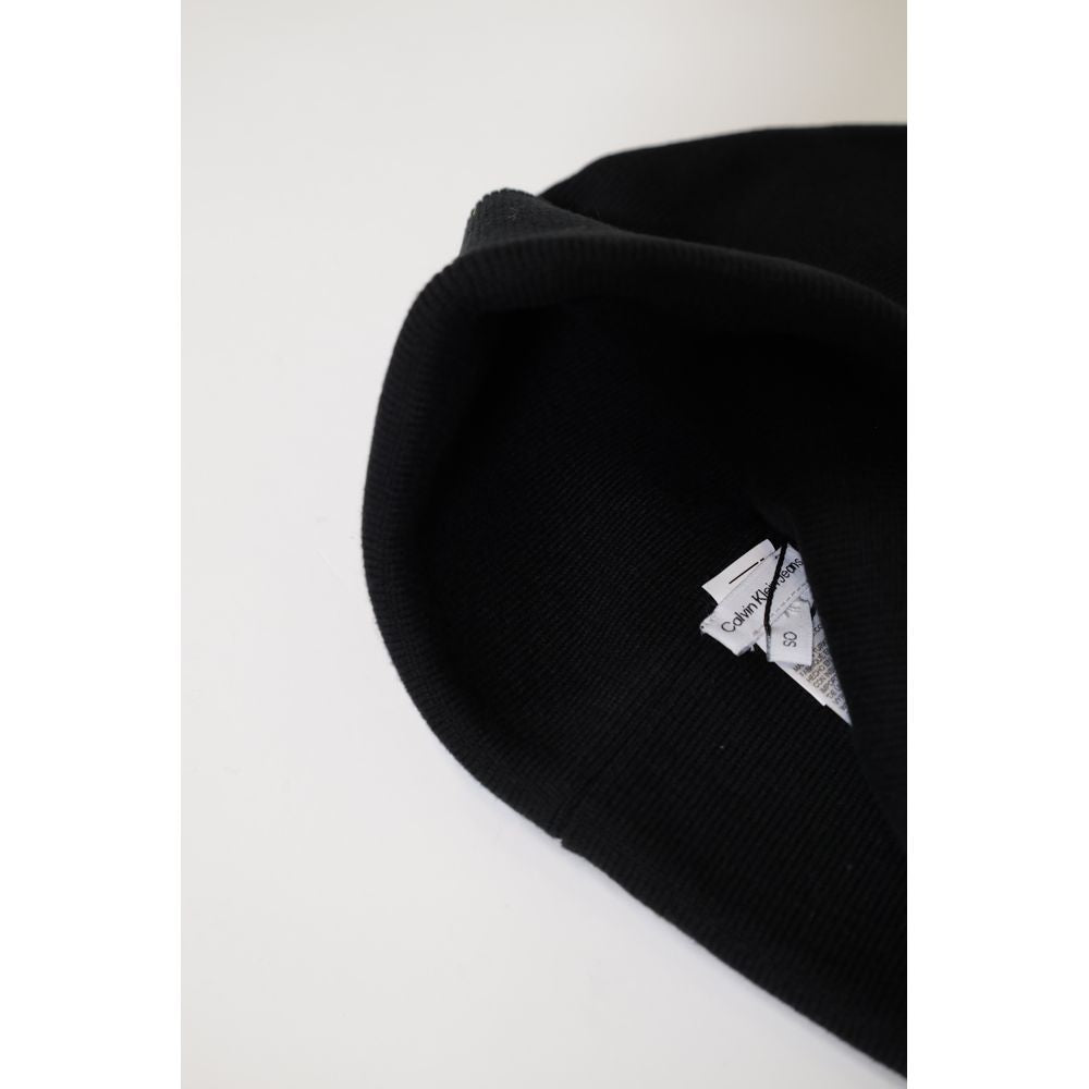 Calvin Klein Jeans Black Recycled Polyester Caps Baseball Hat CA-14598900009-UNI