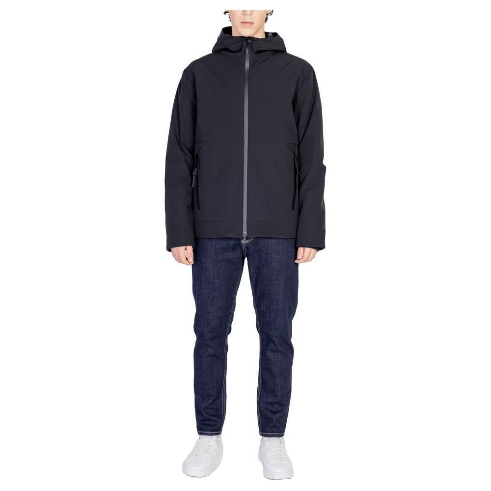 Peuterey Black Polyamide Jackets & Coat PE-15487000009-IT54 | XXL