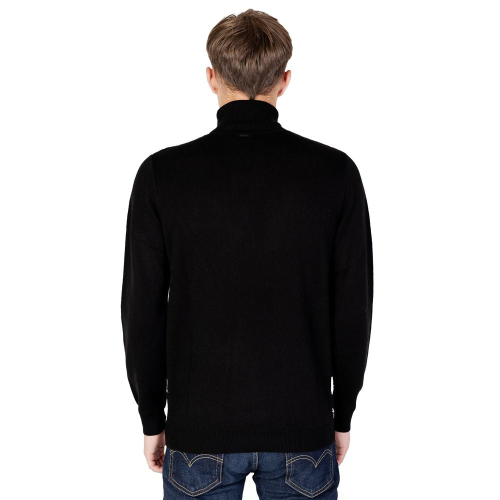 Antony Morato Black Wool Turtleneck AN-11851900009-IT54 | XXL