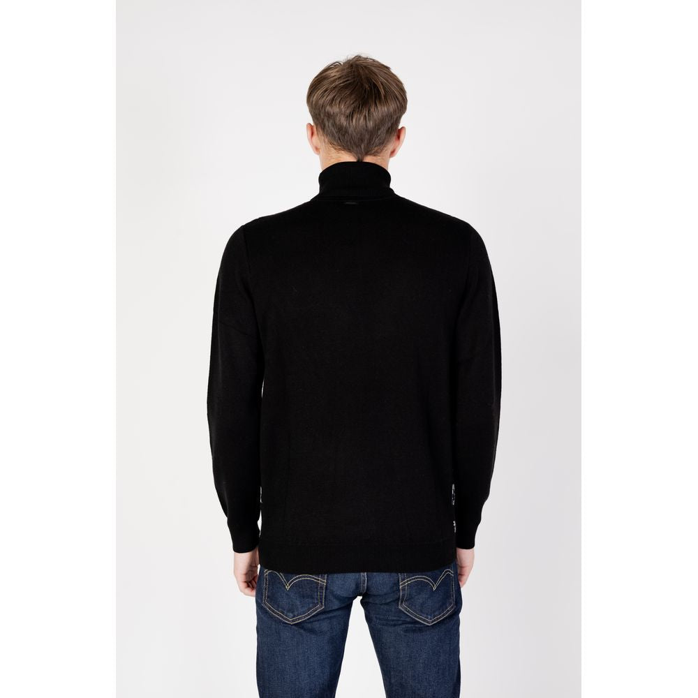 Antony Morato Black Wool Turtleneck AN-11851900009-IT54 | XXL