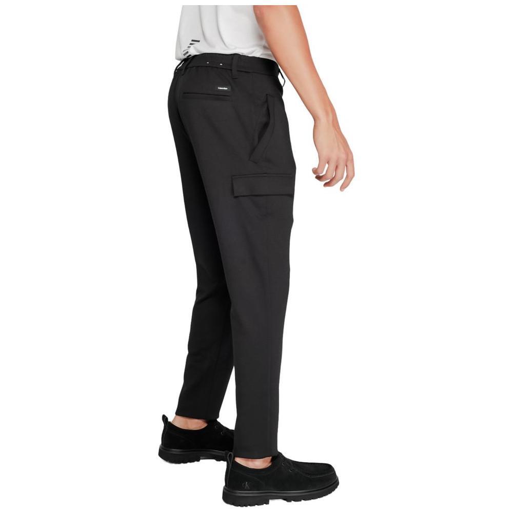 Calvin Klein Black Recycled Polyester Joggers Workout Pant CA-14587500009-W36 | L32