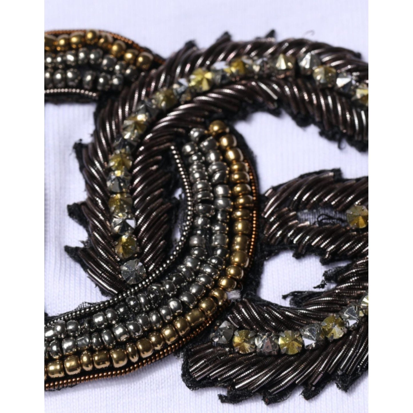 Dolce & Gabbana White DG Logo Cotton Crew Neck T-shirt