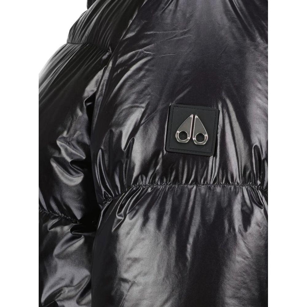Moose Knuckles Black Nylon Jackets & Coat MO-14460-S