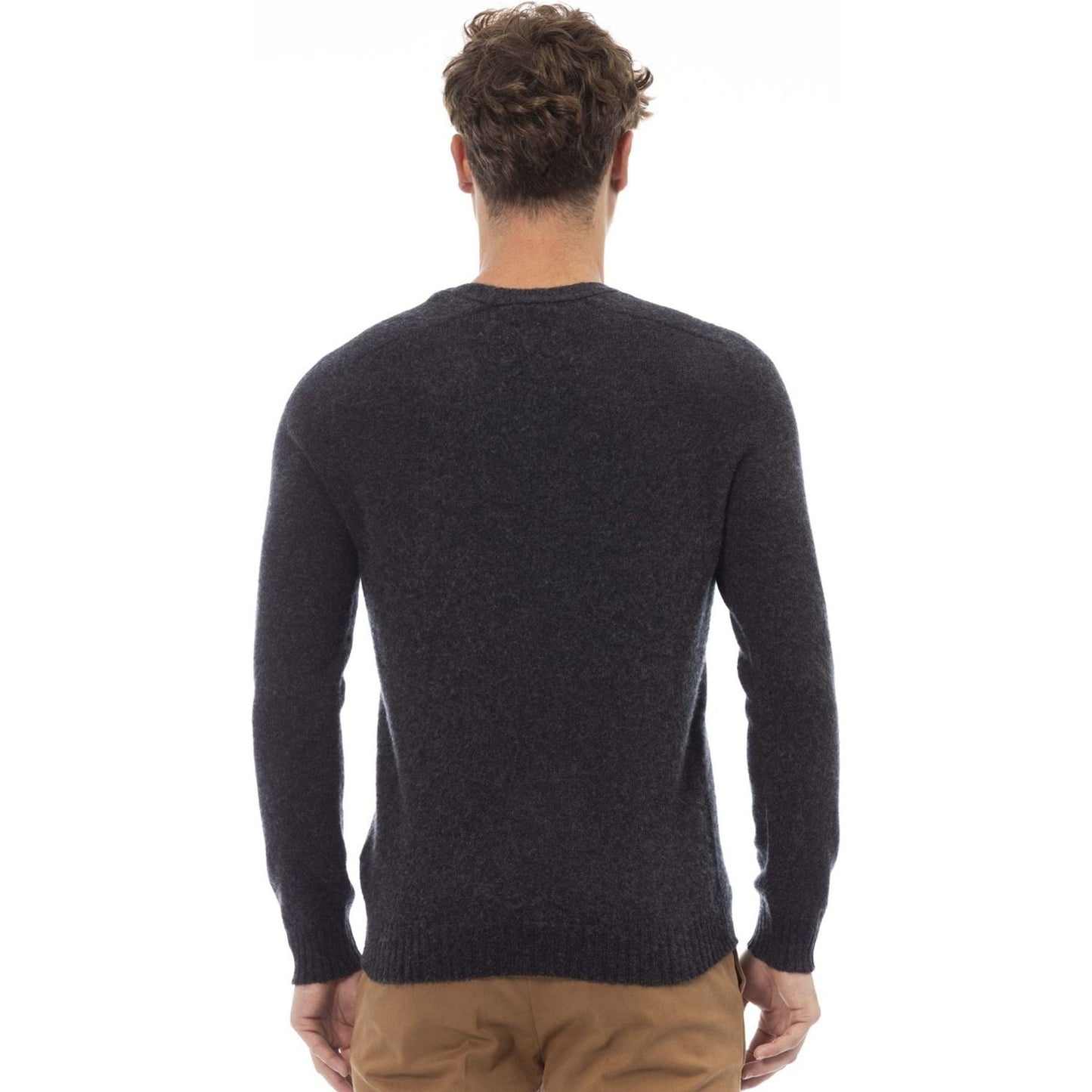 Alpha Studio Sweaters AU7250CE_9009ANTRACITE:401449