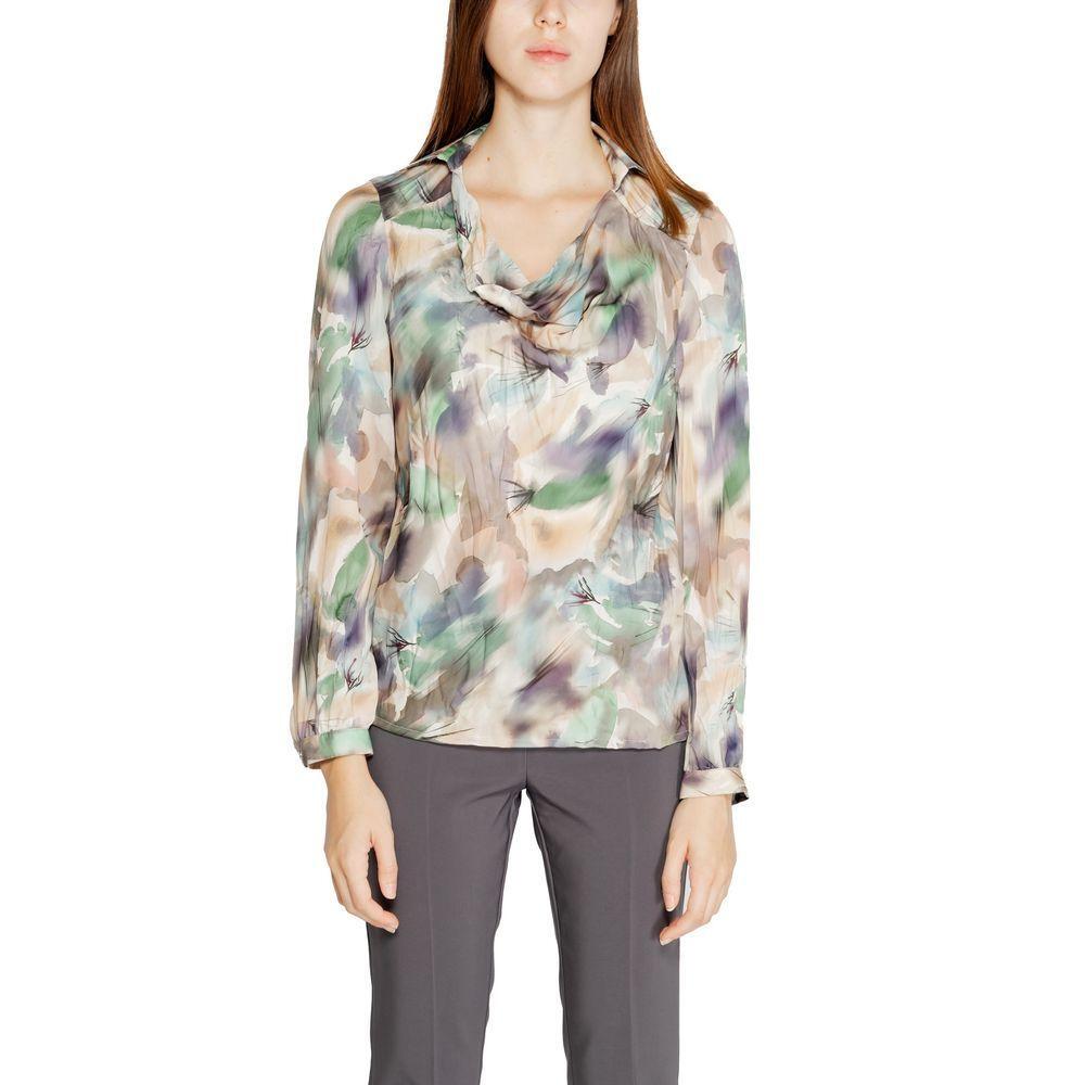 Rinascimento Green Polyester Blouse RI-14928200148-IT40|S