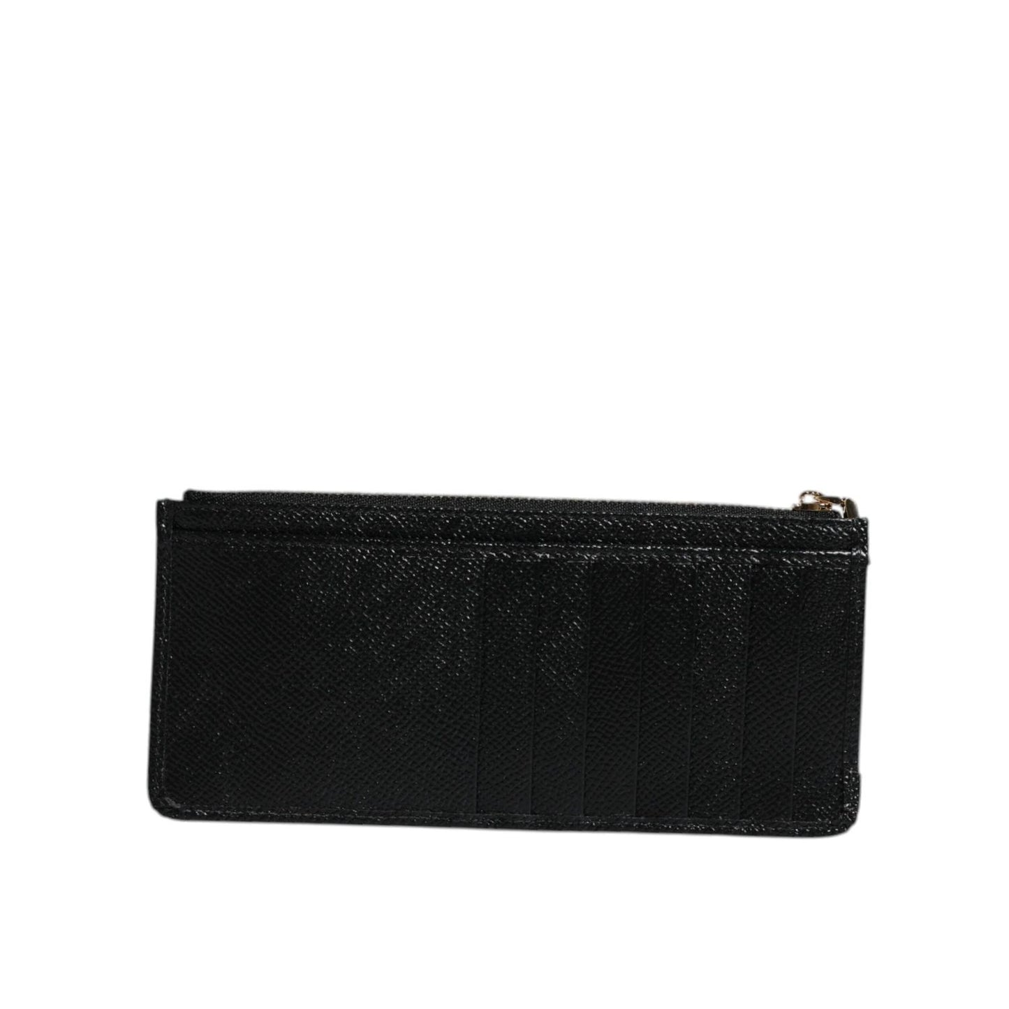 Dolce & Gabbana Black Leather #DGLovesLondon Cardholder Case Wallet BAG4256