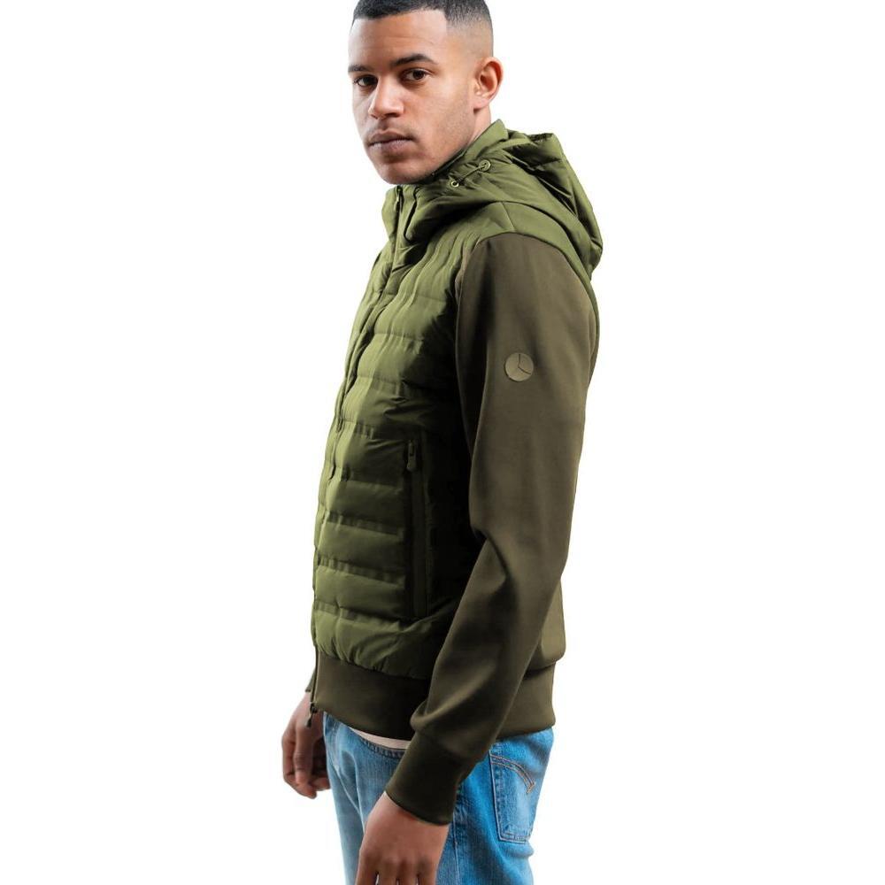 People Of Shibuya Green Polyester Jacket PE-14507-IT46 | S