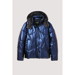 Desigual Blue Polyamide Jackets & Coat DE-12051200010-XXL