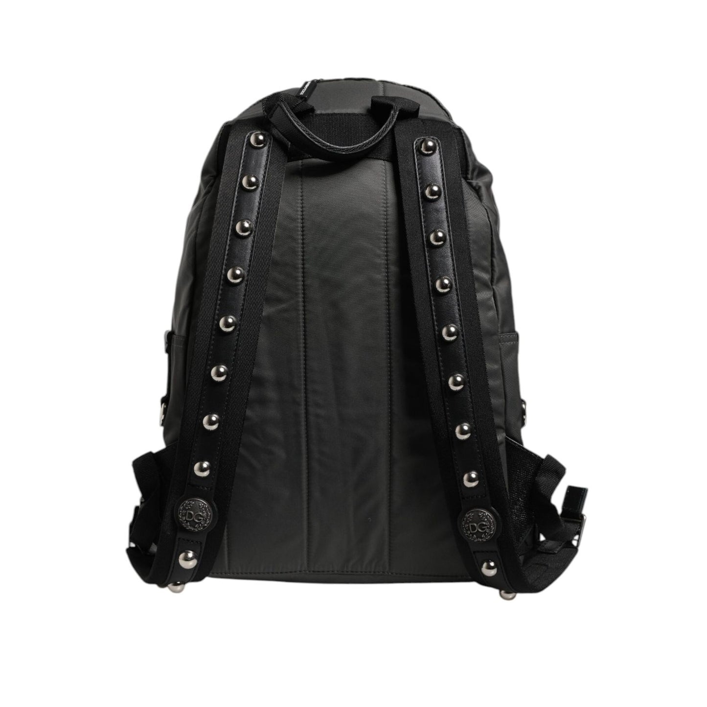 Dolce & Gabbana Gray Nylon Prince Forever School Travel Backpack Bag BAG1645