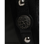 Dolce & Gabbana Gray Nylon Prince Forever School Travel Backpack Bag BAG1645