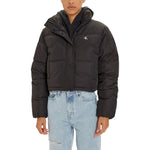 Calvin Klein Jeans Black Polyester Jackets & Coat CA-16503800009-IT40|S