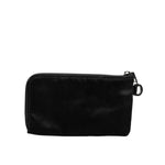 Dolce & Gabbana Black Nylon Logo Plaque Keyring Pouch Clutch Bag BAG4043