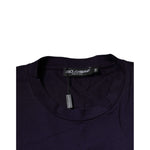 Dolce & Gabbana Purple DG Logo Cotton Crew Neck T-shirt