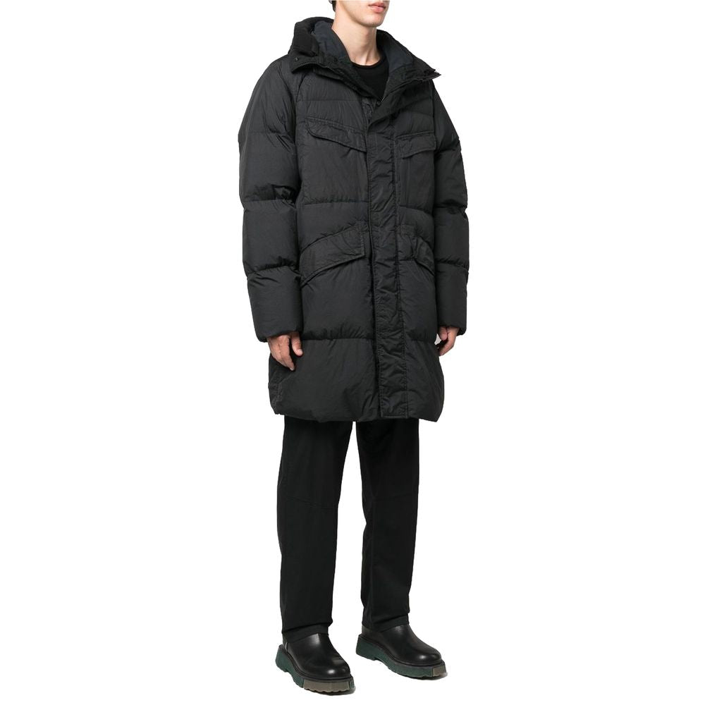 Stone Island Black Nylon Jacket ST-14734-M