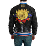 Dolce & Gabbana Black Material Jacket DO&-1017-IT52 | XL